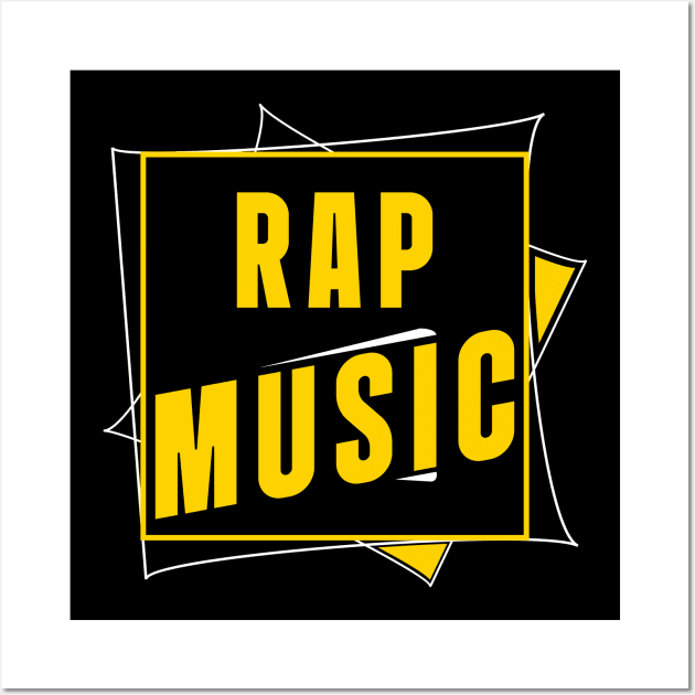 Rap Music Wall Art by Degiab